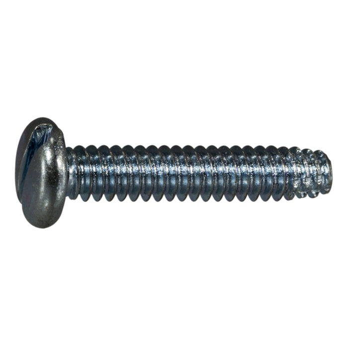 #10-24 x 1" Steel Coarse Thread Slotted Pan Head Thread Cutting Screws
