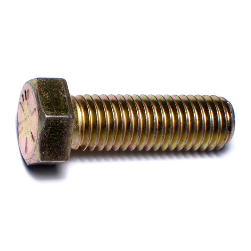 9/16"-12 x 1-3/4" Zinc Plated Grade 8 Steel Coarse Thread Hex Cap Screws
