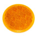 3-3/16" Amber Plastic Stick-On Reflectors