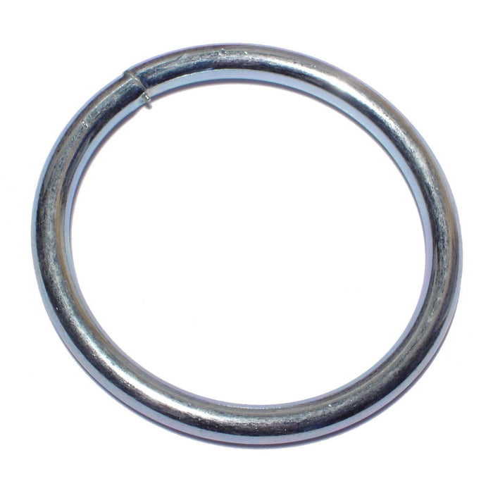 1/4" x 2-1/2" Zinc Plated Steel Welded Rings