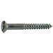 #8 x 1-1/2" Zinc Plated Steel Slotted Flat Tapped Head Wood Screws