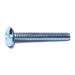 #10-24 x 1-1/2" Zinc Plated Steel Coarse Thread Combo Truss Head Machine Screws