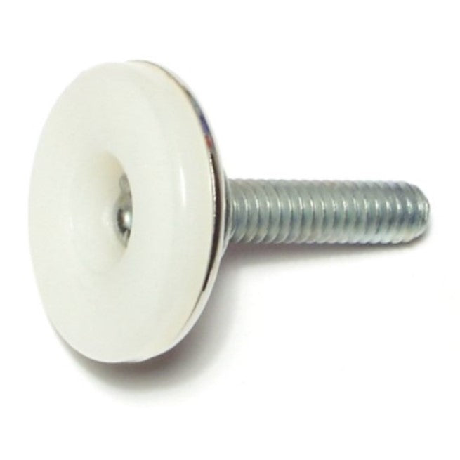 1/4"-20 x 1" Nickel Coarse Thread Non-Swivel Glides