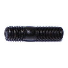 3/8"-16 x 3/8"-24 x 1-1/2" Zinc Plated Steel Coarse Thread Automotive Studs