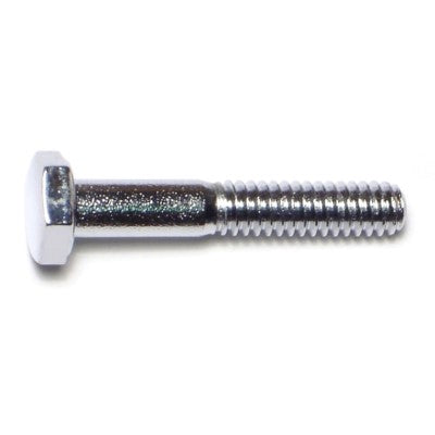 1/4"-20 x 1-1/2" Chrome Plated Grade 5 Steel Coarse Thread Hex Cap Screws
