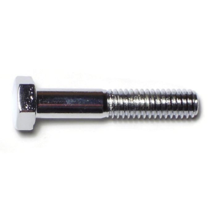 5/16"-18 x 1-3/4" Chrome Plated Grade 5 Steel Coarse Thread Hex Cap Screws