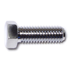 7/16"-14 x 1-1/4" Chrome Plated Grade 5 Steel Coarse Thread Hex Cap Screws