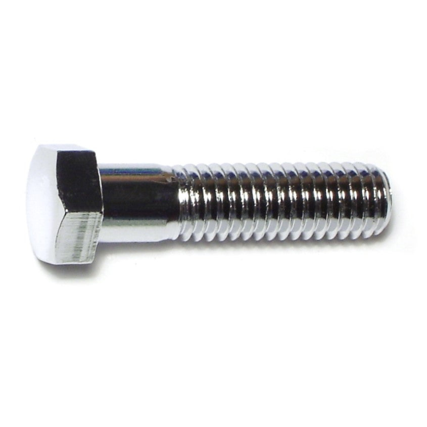 7/16"-14 x 1-3/4" Chrome Plated Grade 5 Steel Coarse Thread Hex Cap Screws