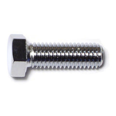 1/2"-13 x 1-1/2" Chrome Plated Grade 5 Steel Coarse Thread Hex Cap Screws