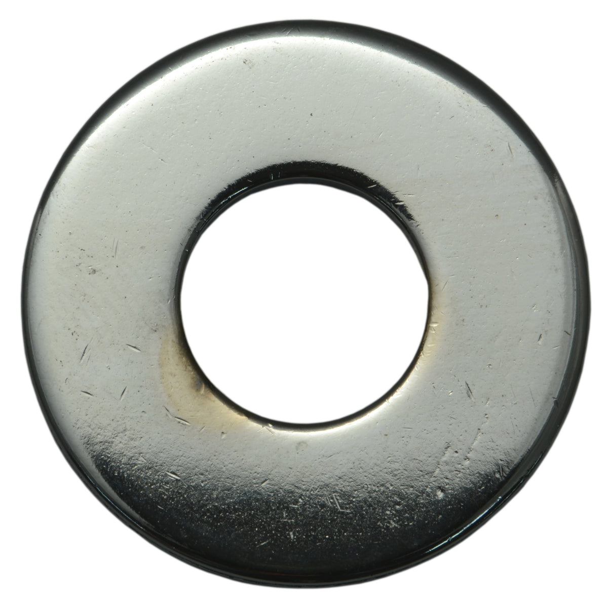 5/16" x 3/8" x 7/8" Chrome Plated Grade 2 Steel USS Flat Washers