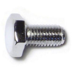 1/4"-28 x 1/2" Chrome Plated Grade 5 Steel Fine Thread Hex Cap Screws