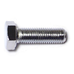 5/16"-24 x 1" Chrome Plated Grade 5 Steel Fine Thread Hex Cap Screws