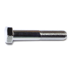 1/2"-20 x 2-3/4" Chrome Plated Grade 5 Steel Fine Thread Hex Cap Screws