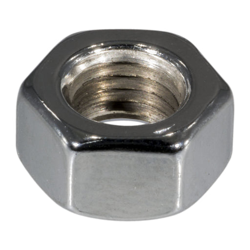 5/16"-24 Chrome Plated Grade 5 Steel Fine Thread Hex Nuts