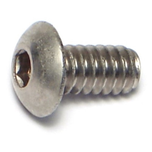 #10-24 x 3/8" 18-8 Stainless Steel Coarse Thread Button Head Socket Cap Screws