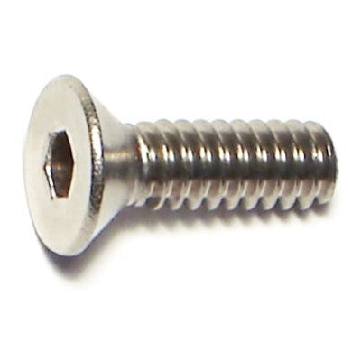 #10-24 x 5/8" 18-8 Stainless Steel Coarse Thread Flat Head Socket Cap Screws
