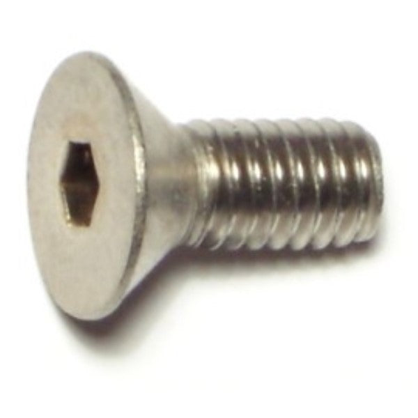 5/16"-18 x 3/4" 18-8 Stainless Steel Coarse Thread Flat Head Socket Cap Screws