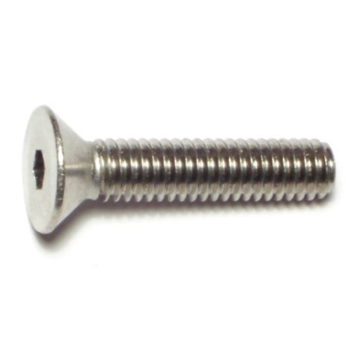 5/16"-18 x 1-1/2" 18-8 Stainless Steel Coarse Thread Flat Head Socket Cap Screws