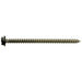 #10 x 3" Black Painted 18-8 Stainless Steel Hex Washer Head Sheet Metal Screws