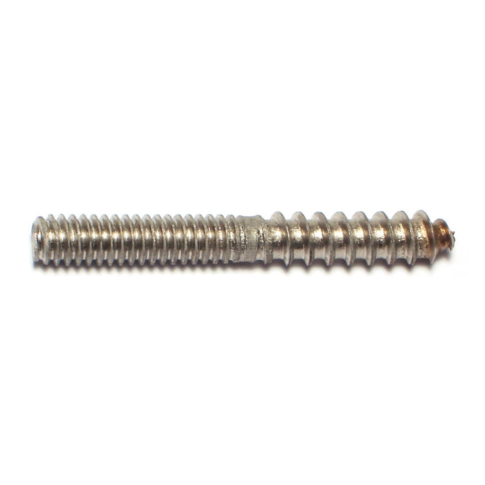 1/4"-20 x 2" 18-8 Stainless Steel Coarse Thread Hanger Bolts