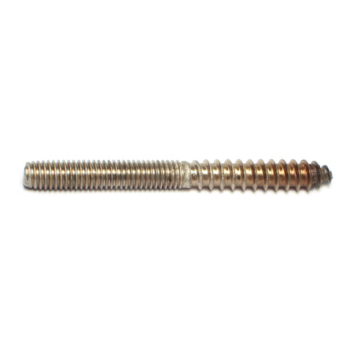3/8"-16 x 4" 18-8 Stainless Steel Coarse Thread Hanger Bolts