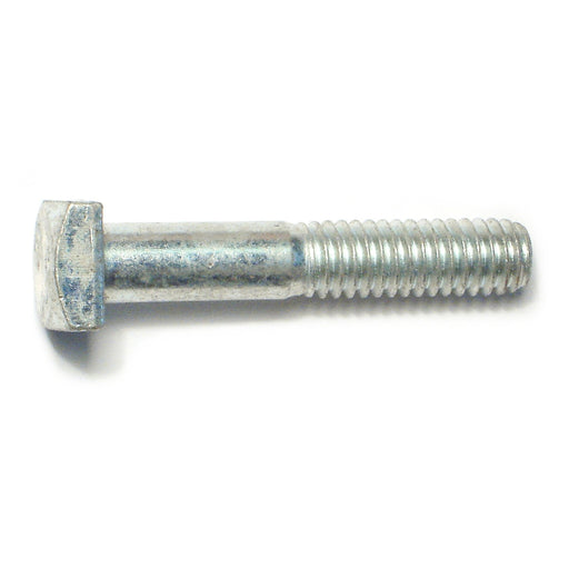 5/16"-18 x 1-3/4" Zinc Plated Grade 2 / A307 Steel Coarse Thread Square Head Bolts