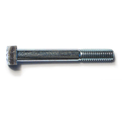 3/8"-16 x 3" Zinc Plated Grade 2 / A307 Steel Coarse Thread Square Head Bolts