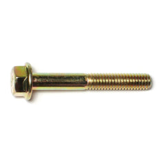 5/16"-18 x 2-1/4" Zinc Plated Grade 8 Steel Coarse Thread Hex Washer Head Flange Bolts