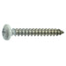 #10 x 1-1/2" White Painted 18-8 Stainless Steel Phillips Pan Head Sheet Metal Screws