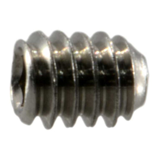#3-48 x 1/8" 18-8 Stainless Steel Coarse Thread Hex Socket Headless Set Screws