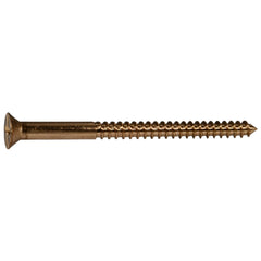 #12 x 3" Silicon Bronze Phillips Flat Head Wood Screws