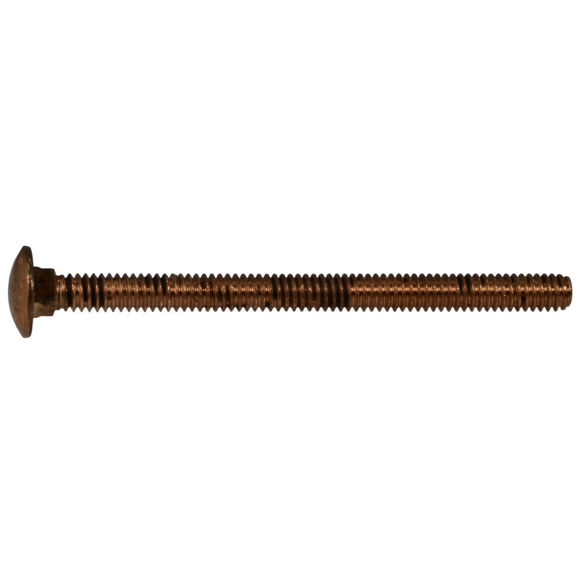 1/4"-20 x 3-1/2" Silicon Bronze Coarse Thread Carriage Bolts