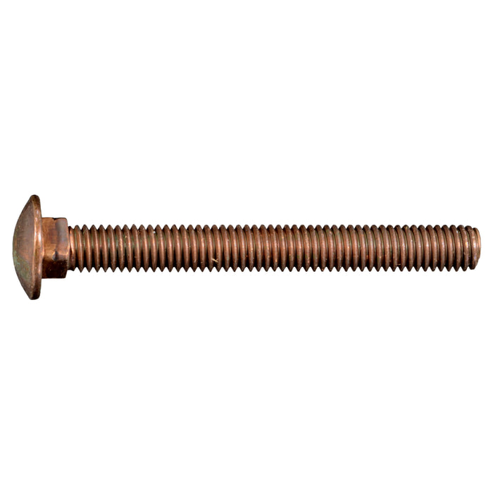 3/8"-16 x 3-1/2" Silicon Bronze Coarse Thread Carriage Bolts