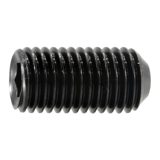 5/16"-24 x 5/8" Black Oxide Steel Fine Thread Socket Set Screws