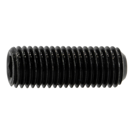 5/16"-24 x 7/8" Black Oxide Steel Fine Thread Socket Set Screws