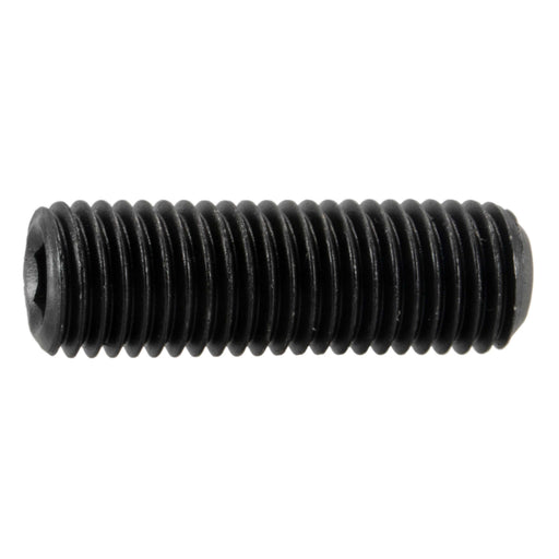 5/16"-24 x 1" Black Oxide Steel Fine Thread Socket Set Screws