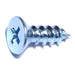 #10 x 5/8" Zinc Plated Steel Phillips Flat Head Sheet Metal Screws