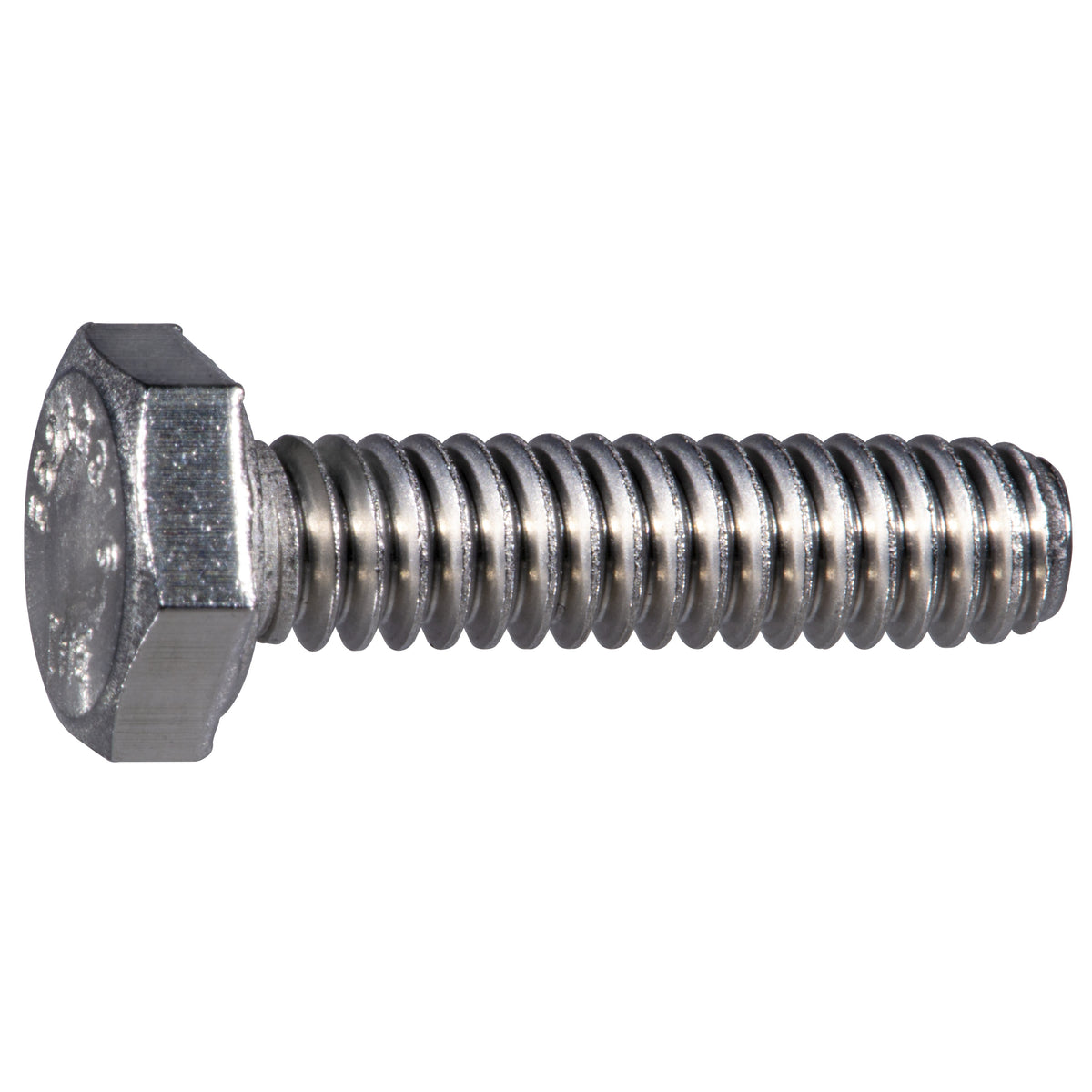 1/4"-20 x 1" 316 Stainless Steel Coarse Thread Hex Cap Screws