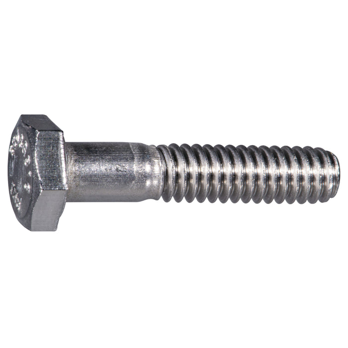 1/4"-20 x 1-1/4" 316 Stainless Steel Coarse Thread Hex Cap Screws