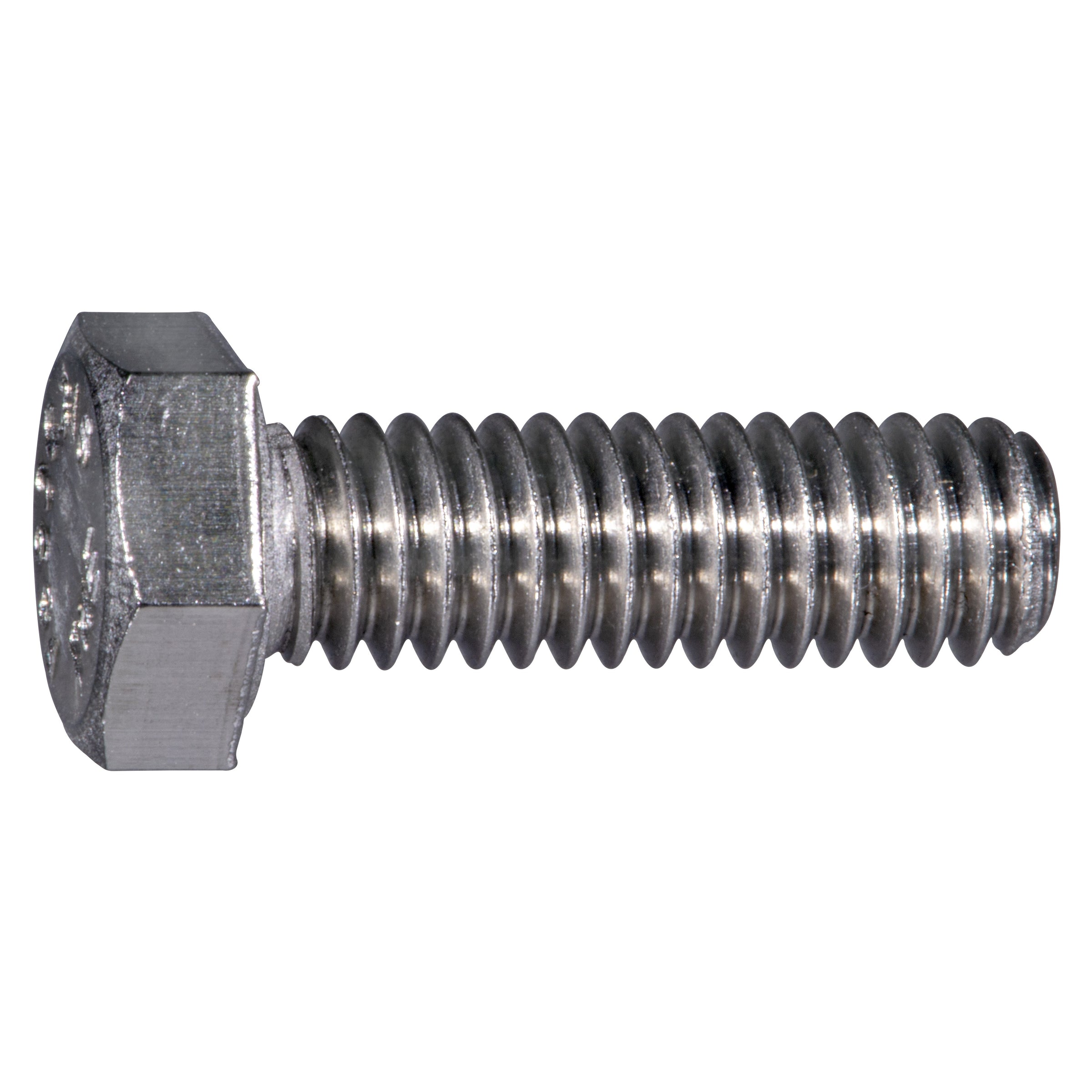 5/16"-18 x 1" 316 Stainless Steel Coarse Thread Hex Cap Screws