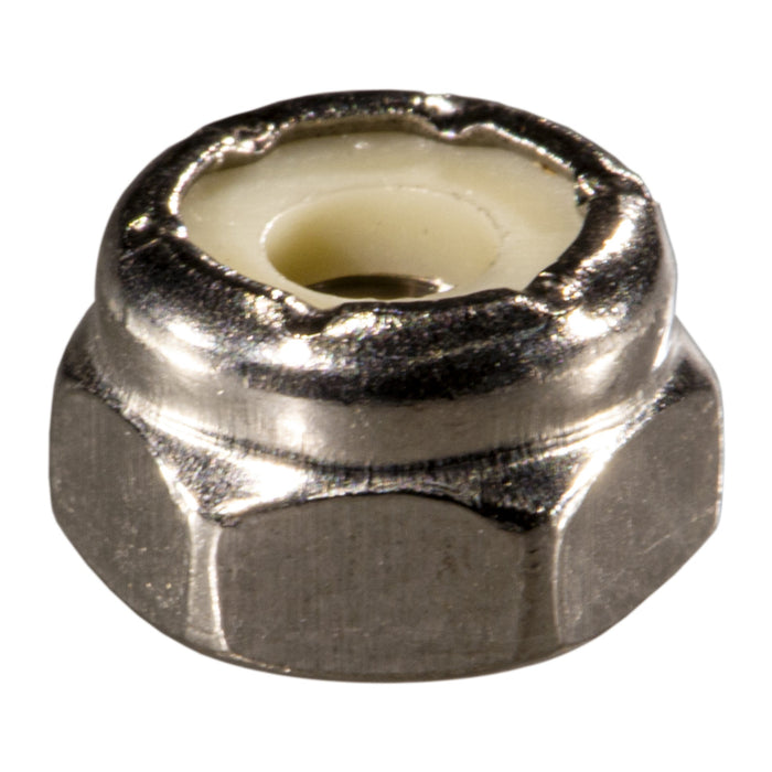 #10-24 316 Stainless Steel Coarse Thread Lock Nuts — Fastener Line
