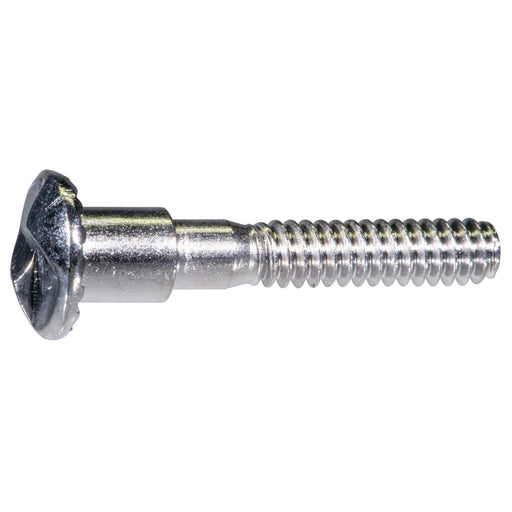 #10-24 x 1-3/16" Zinc Plated Steel Coarse Thread Slotted One-Way Pan Head Machine Screws