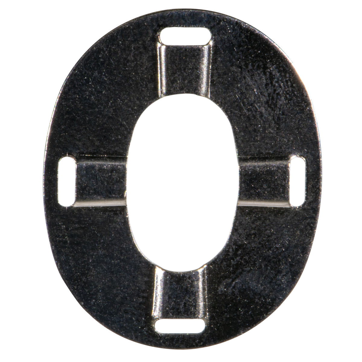4-Prong Nickel 4-Hole Turn Button Washers