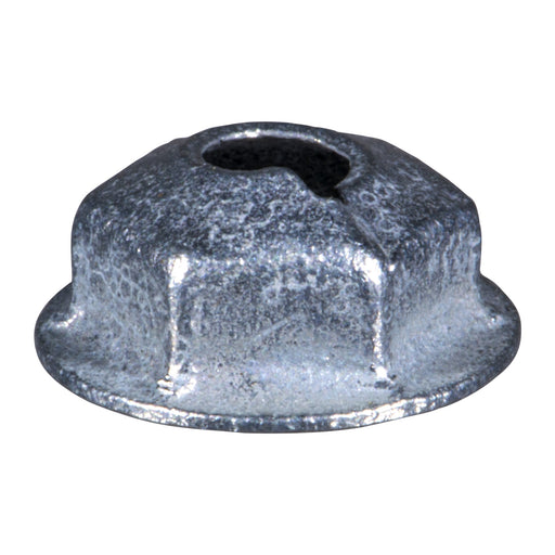 #10-32 x 1/2" Zinc Plated Steel Fine Thread Washer Lock Nuts