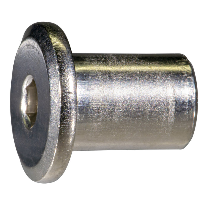 6mm-1.00 Nickel Plated Steel Coarse Thread Joint Connector Caps