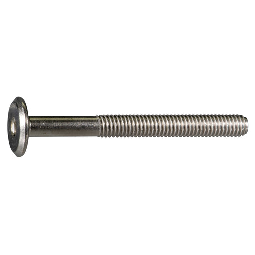 6mm-1.00 x 60mm Nickel Plated Steel Coarse Thread Joint Connector Bolts