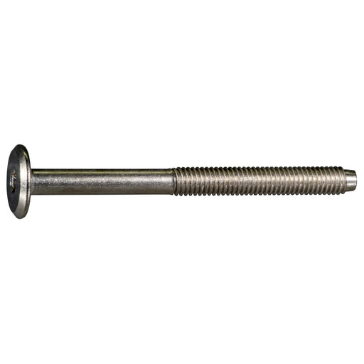 6mm-1.00 x 70mm Nickel Plated Steel Coarse Thread Joint Connector Bolts