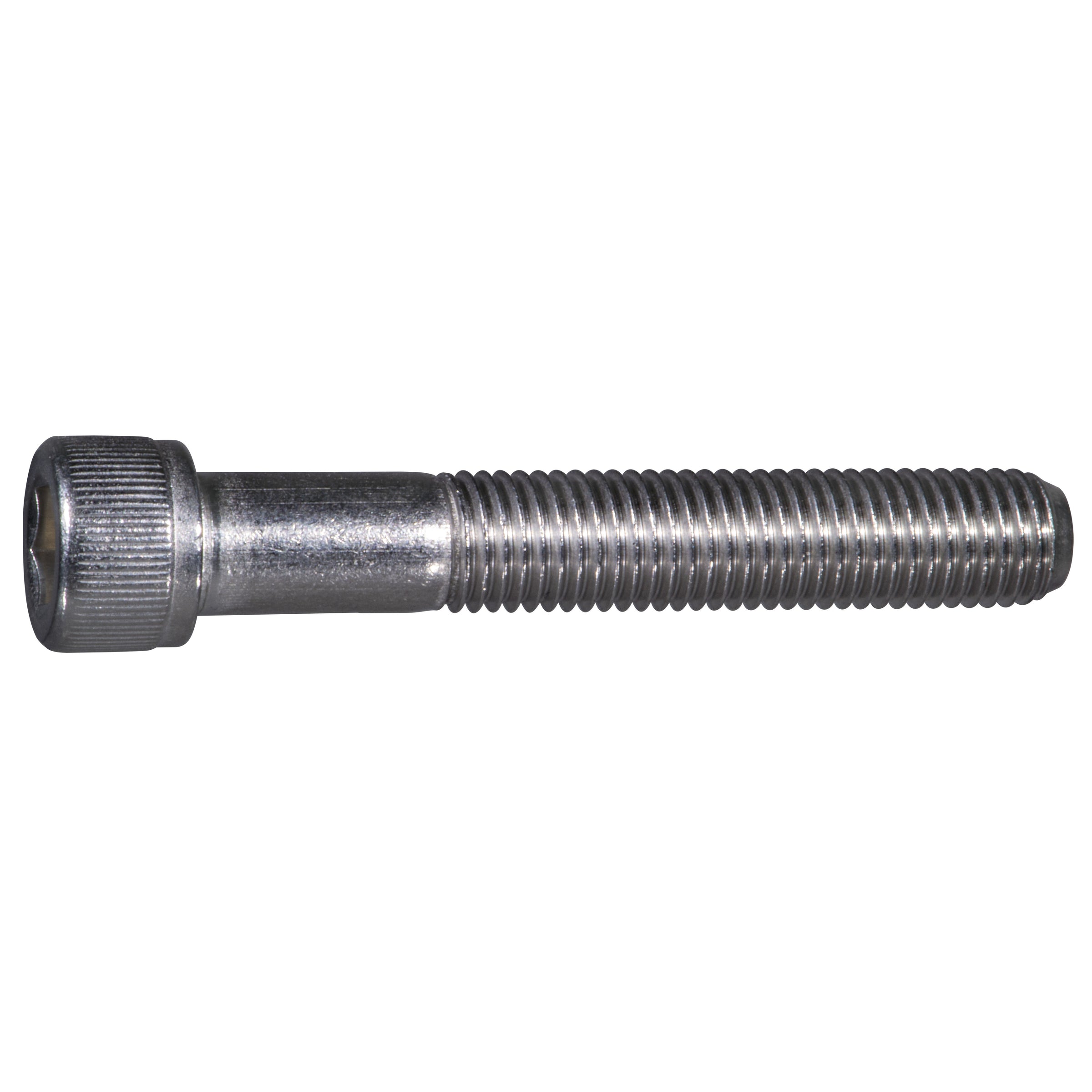 5/16" x 2" Stainless Steel Fine Thread Knurled Head Hex Socket Cap Screw