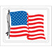 American Flag Sign 8.5" x 12.5" (10 pcs.)