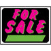 Fluorescent For Sale Sign 8.5" x 12.5" (10 pcs.)